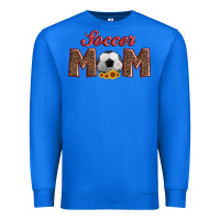 True Royal soccer mom with ball and sunflower Premium Sweatshirt - Artiststas