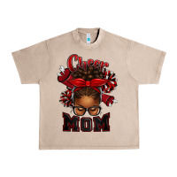 French Oak cheer mom afro messy bun Urban Heavy Tee - texasbilliewilder