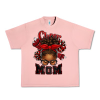 Salmon cheer mom afro messy bun Urban Heavy Tee - texasbilliewilder