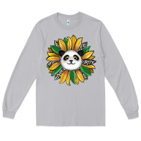 Moon Dust panda sunflower Long Sleeve Tee - RanaPortraitStore