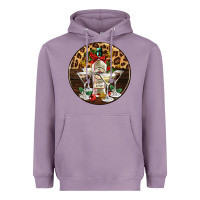 Lavender christmas martini cocktail party Heavyweight Hoodie - AdoDesignShop