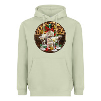 Matcha christmas martini cocktail party Heavyweight Hoodie - AdoDesignShop