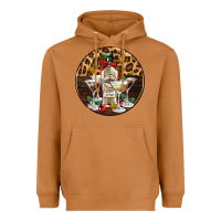 Meerkat christmas martini cocktail party Heavyweight Hoodie - AdoDesignShop