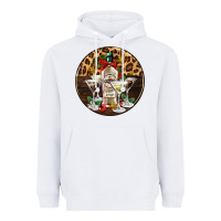 White christmas martini cocktail party Heavyweight Hoodie - AdoDesignShop