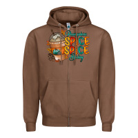 Chestnut pumpkin spice baby Zipper Hoodie - RacoonDesign