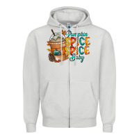 Dove Grey pumpkin spice baby Zipper Hoodie - RacoonDesign