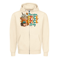Sandshell pumpkin spice baby Zipper Hoodie - RacoonDesign