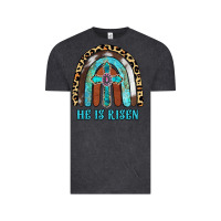Vintage Black He Is Risen Vintage Tee - RanaPortraitStore