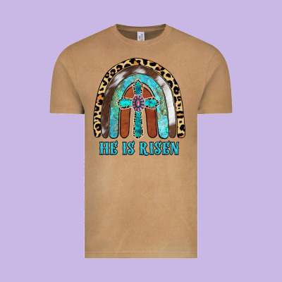 Vintage Tee He Is Risen