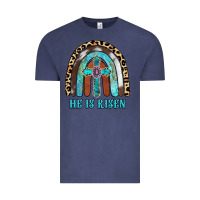 Vintage Denim He Is Risen Vintage Tee - RanaPortraitStore