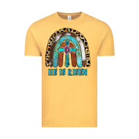Vintage Mustard He Is Risen Vintage Tee - RanaPortraitStore
