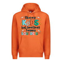 Carrot i love my kids but sometimes i wanna square up Premium Hoodie - MaliasSmallBusiness