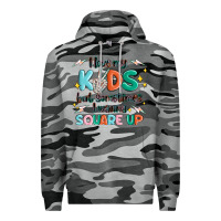 Slate Camo i love my kids but sometimes i wanna square up Premium Hoodie - MaliasSmallBusiness