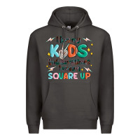Smoke i love my kids but sometimes i wanna square up Premium Hoodie - MaliasSmallBusiness