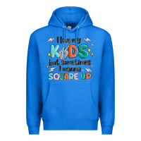 True Royal i love my kids but sometimes i wanna square up Premium Hoodie - MaliasSmallBusiness