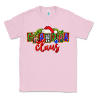 Bubblegum Pink Christmas Grandpa Claus Classic Tee - FaDigitalArtStudio