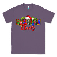 Lavender Christmas Grandpa Claus Classic Tee - FaDigitalArtStudio