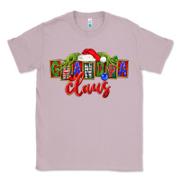 Lilac Christmas Grandpa Claus Classic Tee - FaDigitalArtStudio