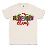 Natural Christmas Grandpa Claus Classic Tee - FaDigitalArtStudio