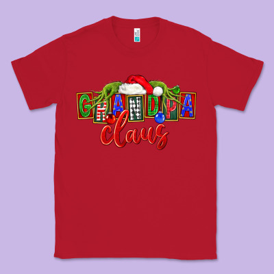 Christmas Grandpa Claus Classic Tee Designed By Fadigitalartstudio