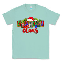 Seafoam Christmas Grandpa Claus Classic Tee - FaDigitalArtStudio