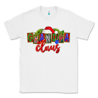 White Christmas Grandpa Claus Classic Tee - FaDigitalArtStudio