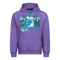 Tulip up to snow good and cute snowman Urban Hoodie - BundleAndBundleShop