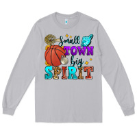 Moon Dust small town big spirit basketball Long Sleeve Tee - Zillion Design Studio