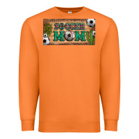 Carrot soccer mom with ball and cactus and serape licanse plate Premium Sweatshirt - Artiststas