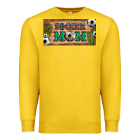 Lemon soccer mom with ball and cactus and serape licanse plate Premium Sweatshirt - Artiststas