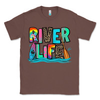 Chestnut river life kayaking Classic Tee - Zillion Design Studio