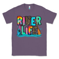 Lavender river life kayaking Classic Tee - Zillion Design Studio
