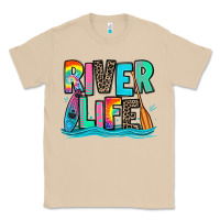 Mushroom river life kayaking Classic Tee - Zillion Design Studio