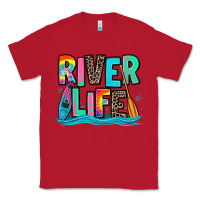 Red river life kayaking Classic Tee - Zillion Design Studio