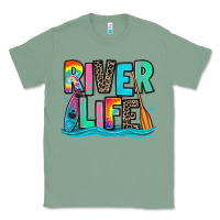 Sage river life kayaking Classic Tee - Zillion Design Studio
