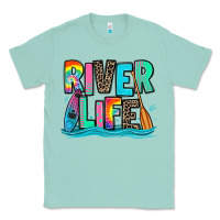 Seafoam river life kayaking Classic Tee - Zillion Design Studio