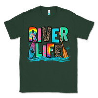 Sports Green river life kayaking Classic Tee - Zillion Design Studio