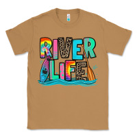 Toasted Coconut river life kayaking Classic Tee - Zillion Design Studio