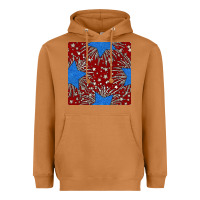 Meerkat Glitter 4th of July Seamless Pattern Heavyweight Hoodie - BundleAndBundleShop