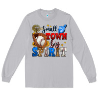 Moon Dust small town big spirit baseball Long Sleeve Tee - Zillion Design Studio