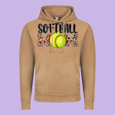 Softball Mom Vintage Hoodie Designed By Adodesignshop