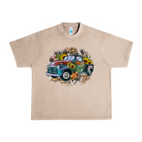 French Oak vintage truck western Urban Heavy Tee - Zillion Design Studio