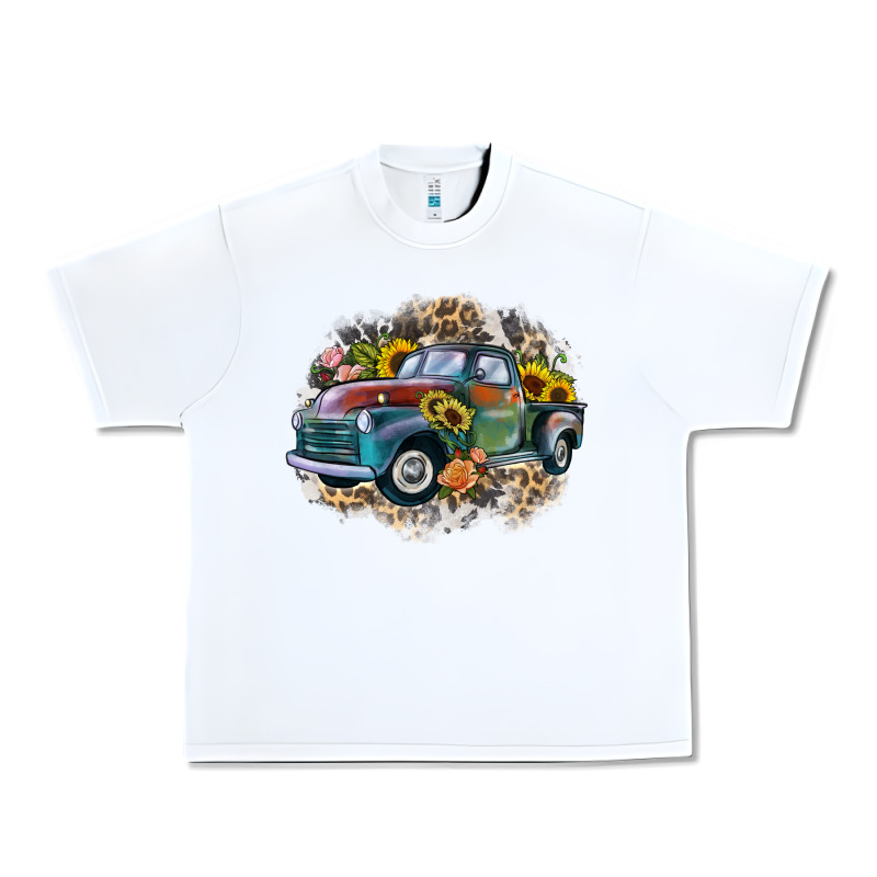 Vintage Truck Western Urban Heavy Tee by Zillion Design Studio | Teevron