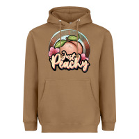 Toasted Coconut just peachy Heavyweight Hoodie - JahusDesignShop