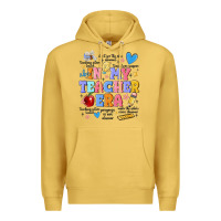 Antique Gold in my teacher era Premium Hoodie - MaliasSmallBusiness
