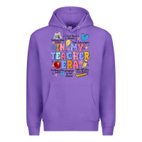 Purple in my teacher era Premium Hoodie - MaliasSmallBusiness