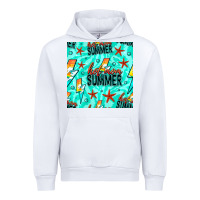 White Hot Mom Summer Digital Paper Urban Hoodie - BundleAndBundleShop