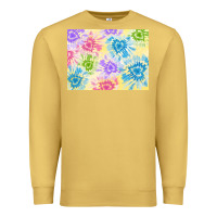 Antique Gold tie dye heart shaped background 3200x2400 Premium Sweatshirt - AdoDesignShop