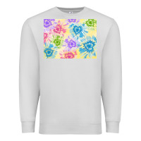 Dove Grey tie dye heart shaped background 3200x2400 Premium Sweatshirt - AdoDesignShop