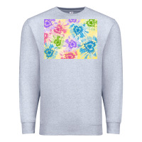 Heather Grey tie dye heart shaped background 3200x2400 Premium Sweatshirt - AdoDesignShop